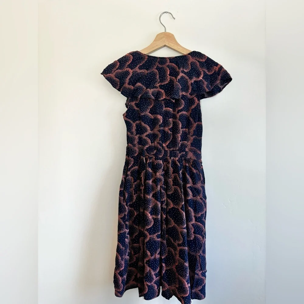 MAEVE by Anthropologie | Rosalia Wrap dress | size 8 - Picture 6 of 8